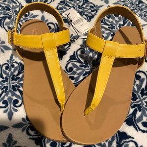 Lane Bryant T-Strap Sandals